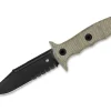 Bastinelli Knives Einsatzmesser<Binome Micarta Green