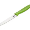 Böker Manufaktur Wellenschliffmesser<Brotchenmesser Grun