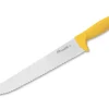 Due Cigni Fleischermesser<Brotmesser 410 31 Gelb