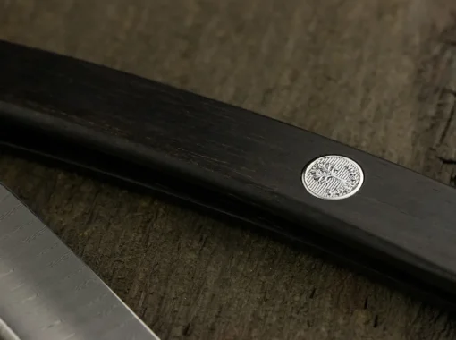 Böker Manufaktur Solingen Rasiermesser Mit Anderem Kopf<Damast Ebenholz