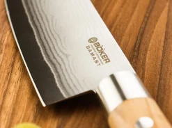 Böker Manufaktur Solingen Chefmesser<Damast Olive Chefmesser Gros