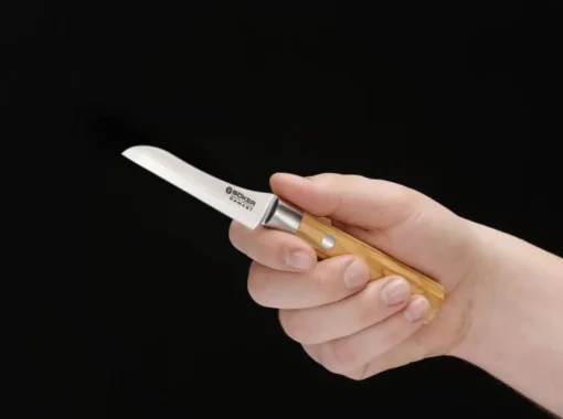 Böker Manufaktur Solingen Gemüsemesser<Damast Olive Gemüsemesser