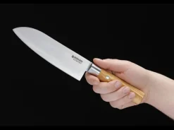 Böker Manufaktur Solingen Damastmesser<Damast Olive Santoku