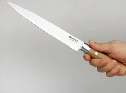 Böker Manufaktur Solingen Schinkenmesser<Damast Olive Schinkenmesser
