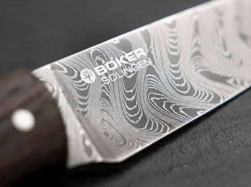 Böker Manufaktur Solingen Spickmesser<Damast Pure Rauchereiche Spickmesser
