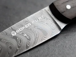 Böker Manufaktur Solingen Spickmesser<Damast Pure Rauchereiche Spickmesser