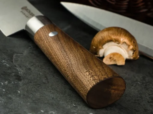 Böker Manufaktur Solingen Santokumesser<Damast Walnuss Santoku
