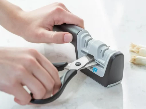 KitchenIQ Manuelle Schärfer<Diamond Pro 2-Stage Knife And Scissor Sharpener