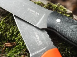 Böker Manufaktur Solingen Outdoormesser<Drikas Black