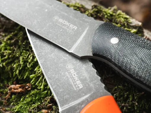 Böker Manufaktur Solingen Outdoormesser<Drikas Black