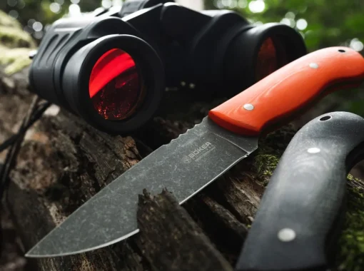Böker Manufaktur Solingen Bushcraftmesser<Drikas Orange