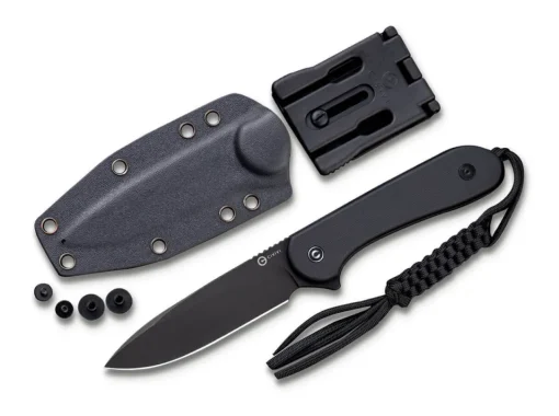 CIVIVI Edc-Messer<Fixed Blade Elementum All Black