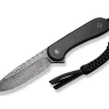 CIVIVI Damastmesser<Fixed Blade Elementum Ebony Damascus
