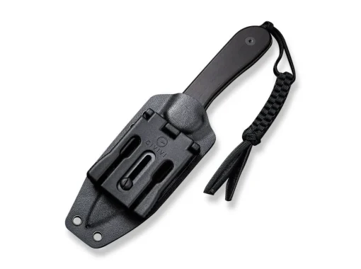 CIVIVI Damastmesser<Fixed Blade Elementum Ebony Damascus