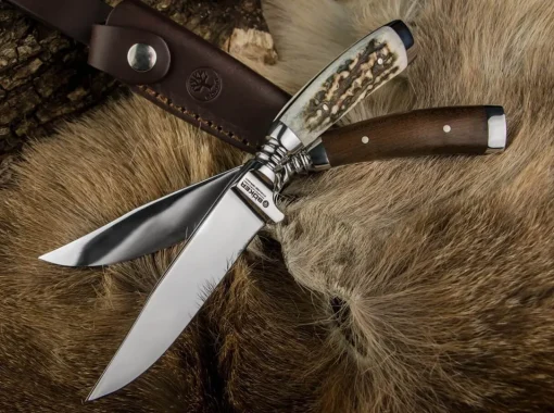 Böker Manufaktur Solingen Klassische Messer<Gobec Nicker Hirschhorn
