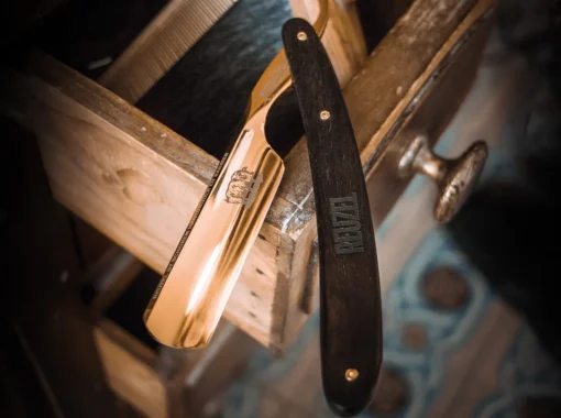 Böker Manufaktur Solingen Rasiermesser Mit Rundkopf<Golden Reuzel Razor Axe