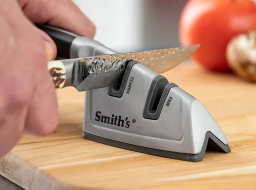 KitchenIQ Manuelle Schärfer<Gourmet Edge Grip Pull-Through Sharpener
