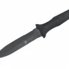 Bastinelli Knives Einsatzmesser<Grozo Black Serrated