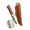 Karesuando Damastmesser<Hunter 8 Damast