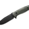 LionSteel Outdoormesser<M5 Canvas Black