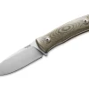 LionSteel Bushcraftmesser<M4 Green Canvas