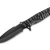 TB Outdoor Einsatzmesser<Maraudeur G10 Textured Black Serrated
