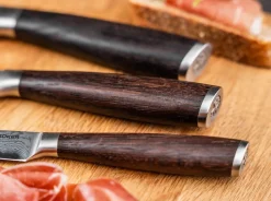 Böker Manufaktur Solingen Santokumesser<Meisterklinge Damast Santoku