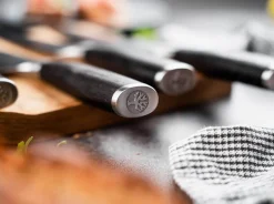 Böker Manufaktur Solingen Santokumesser<Meisterklinge Damast Santoku