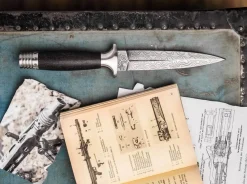 Böker Manufaktur Solingen Damastmesser<Mg-42 Damast Dolch