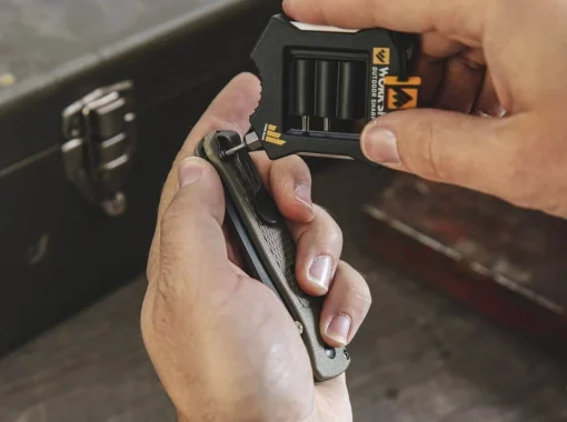 Work Sharp Taschenschärfer<Micro Sharpener & Knife Tool Giveaway