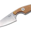 MKM Neck Knives<Mikro 2 Micarta Brown