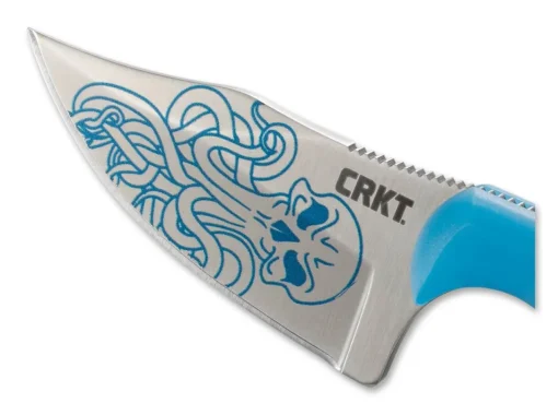 CRKT Outdoormesser<Minimalist Bowie Cthulhu Blue