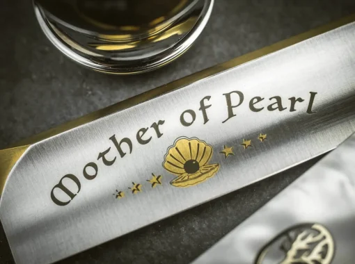 Böker Manufaktur Solingen Carbonstahl-Rasiermesser<Mother Of Pearl 2.0