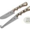 TOPS Knives Jagdmesser<Muley Combo Kydex Sheath Tan Black G10