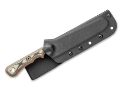 TOPS Knives Jagdmesser<Muley Combo Kydex Sheath Tan Black G10