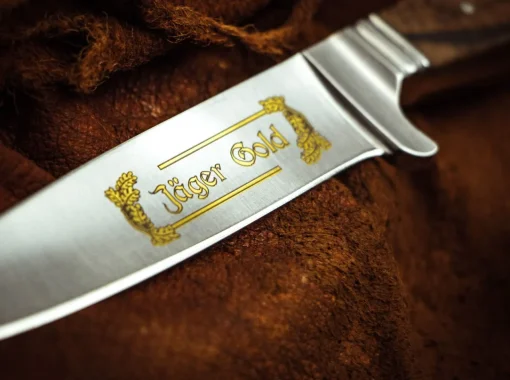 Böker Manufaktur Solingen Klassische Messer<Nicker 11 Jager Gold