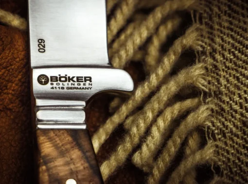 Böker Manufaktur Solingen Klassische Messer<Nicker 11 Jager Gold