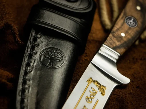 Böker Manufaktur Solingen Klassische Messer<Nicker 11 Jager Gold