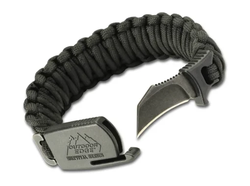 Outdoor Edge Taktische Messer<Paraclaw Black Medium Blister