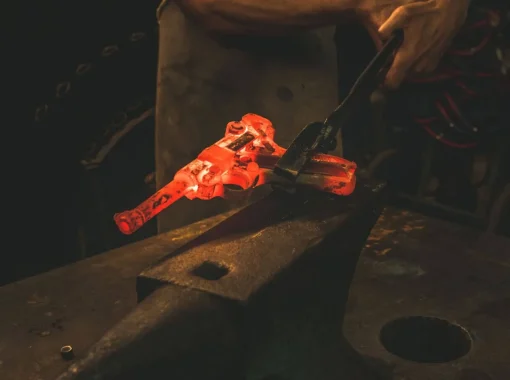 Böker Manufaktur Solingen Sammlermesser<P08-Damast