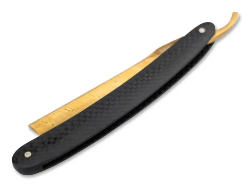 Böker Manufaktur Solingen Damast-Rasiermesser<Rasiermesser Damast Carbon Gold