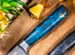 Böker Manufaktur Solingen Damastmesser<Riviera Damast Chefmesser