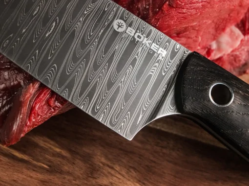 Böker Manufaktur Solingen Damastmesser<Saga Damast Chefmesser
