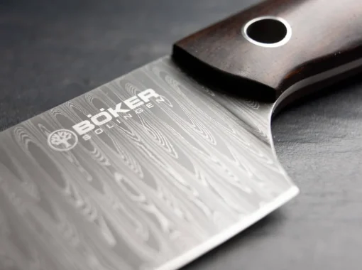 Böker Manufaktur Solingen Chefmesser<Saga Damast Grenadil Chefmesser