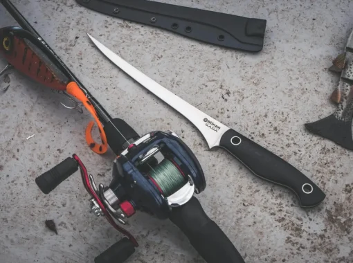 Böker Manufaktur Solingen Anglermesser<Saga Filetiermesser Fish & Hunt