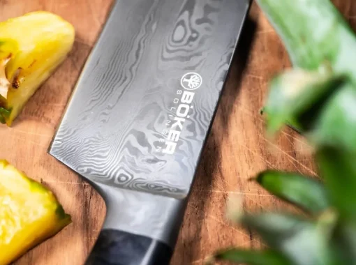 Böker Manufaktur Solingen Chefmesser<Santorini Damast Chefmesser