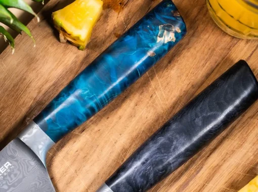 Böker Manufaktur Solingen Chefmesser<Santorini Damast Chefmesser