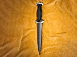 Böker Manufaktur Solingen Klassische Messer<Schweizer Dolch Mosaikdamast