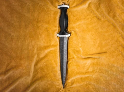 Böker Manufaktur Solingen Klassische Messer<Schweizer Dolch Mosaikdamast