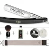 Böker Manufaktur Solingen Rostfreie Rasiermesser<Stainless Black Set
